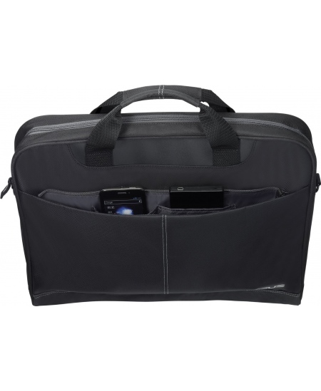 Asus Nereus Fits up to size 16 ", Black, Messenger - Briefcase, Shoulder strap, Waterproof