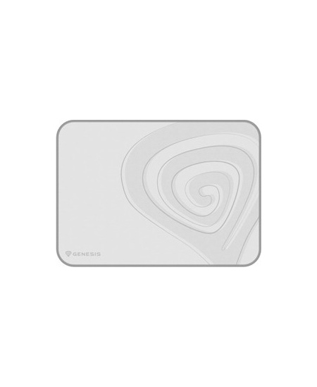 Genesis Mouse Pad Carbon 400 M Logo 250 x 350 x 3 mm, Gray/White