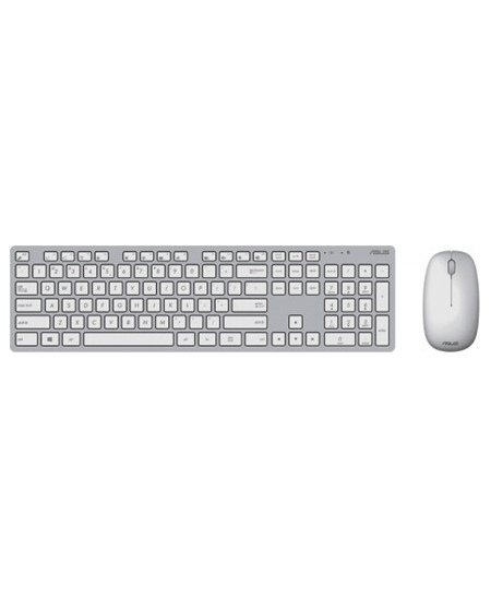 Asus W5000 | Keyboard and Mouse Set | Wireless | US | White