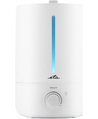 ETA Humidifier | ETA362990000 MOISTY | 40 m³ | 25 W | Water tank capacity 5 L | Ultrasonic technology | White