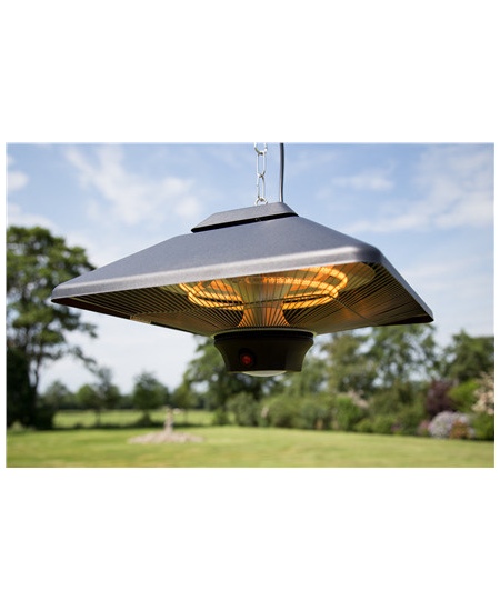 SUNRED Heater CE17SQ-B, Spica Bright Hanging  Infrared, 2000 W, Black