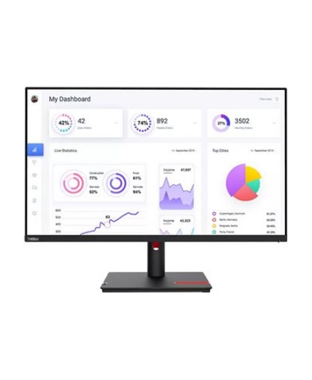 Lenovo | ThinkVision | T32p-30 | 31.5 " | IPS | 16:9 | 60 Hz | 4 ms | 3840 x 2160 pixels | 350 cd/m² | HDMI ports quantity