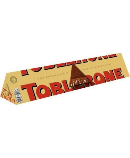 Pieninis šokoladas su medumi ir migdolų nuga TOBLERONE, 360g