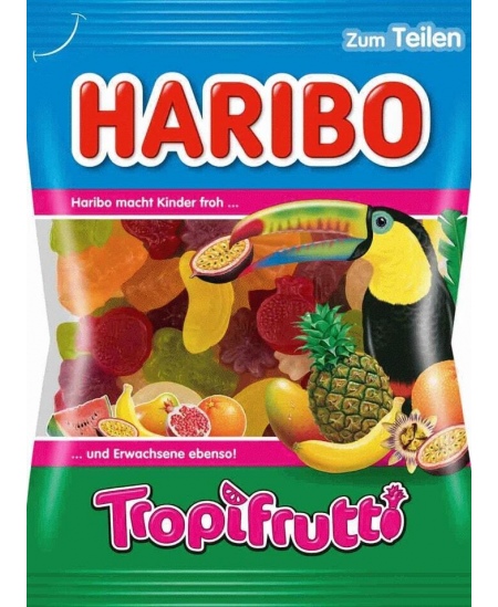 Guminukai HARIBO, TropiFrutti, 175 g