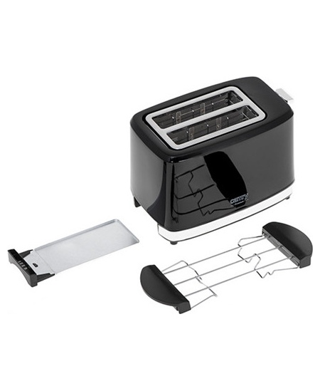 Camry | Toaster | CR 3218 | Power 750 W | Number of slots 2 | Housing material Plastic | Black