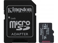 Kingston | UHS-I | 64 GB | microSDHC/SDXC Industrial Card | Flash memory class Class 10, UHS-I, U3, V30, A1 | SD Adapter