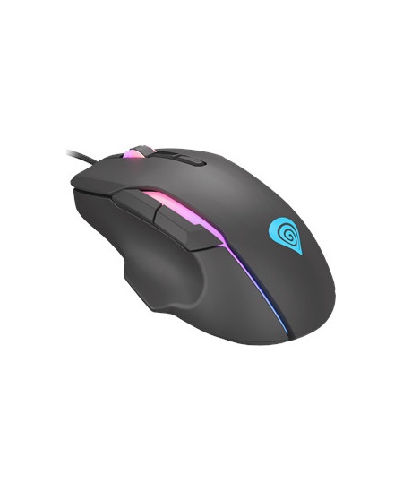 GENESIS Xenon 220 Gaming Mouse, 500 - 6400DPI, Wired, Black | Genesis