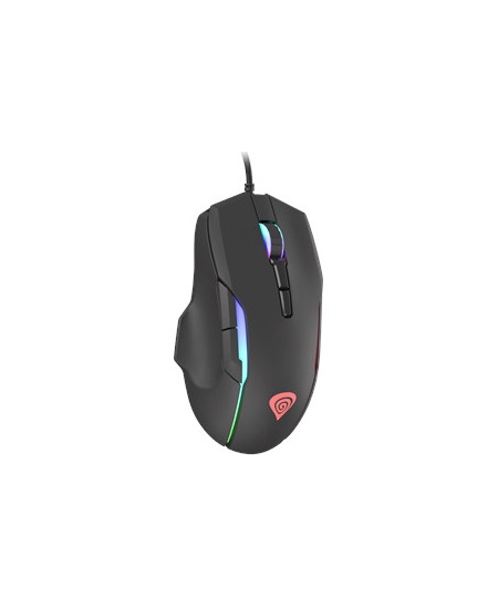 GENESIS Xenon 220 Gaming Mouse, 500 - 6400DPI, Wired, Black | Genesis
