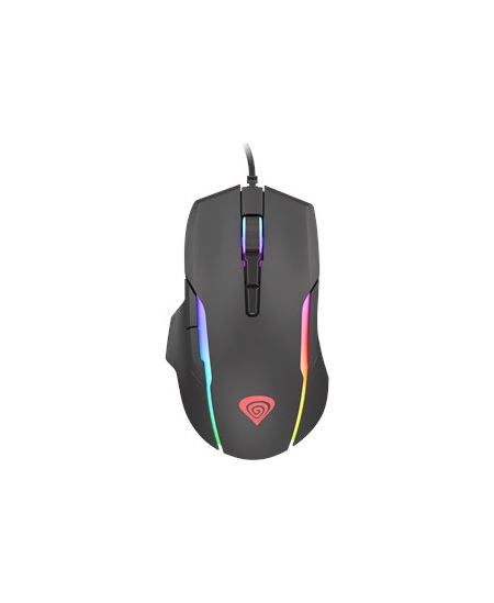 GENESIS Xenon 220 Gaming Mouse, 500 - 6400DPI, Wired, Black | Genesis