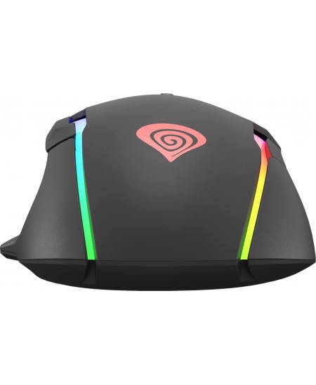 GENESIS Xenon 220 Gaming Mouse, 500 - 6400DPI, Wired, Black | Genesis