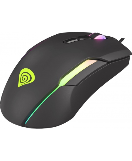 GENESIS Xenon 220 Gaming Mouse, 500 - 6400DPI, Wired, Black | Genesis