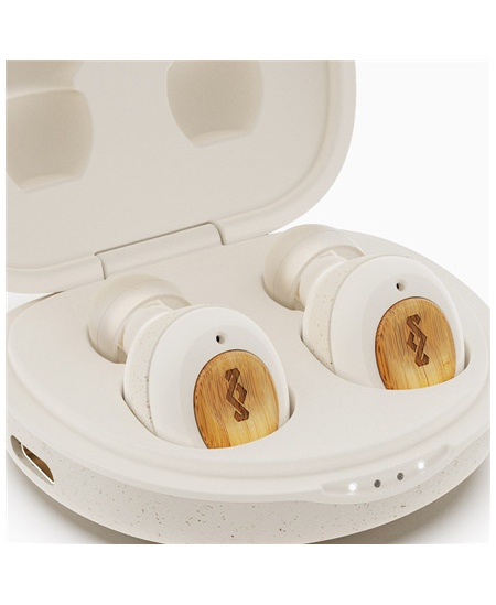 Marley True Wireless Earbuds Champion Built-in microphone, Bluetooth, In-ear, Cream