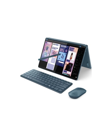 Lenovo | Yoga Book 9 13IMU9 | Tidal Teal | 13.3 " | Touchscreen | 2880 x 1800 pixels | Glossy | Intel Core i7 | 155U | 32 G