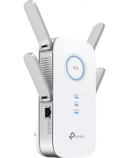 TP-LINK | AC2600 Wi-Fi Range Extender | RE650 | 802.11ac | 2.4GHz/5GHz | 800+1733 Mbit/s | 10/100/1000 Mbit/s | Ethernet LAN (RJ