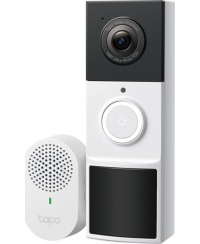 TP-LINK Video Doorbell Camera | Tapo D210 | 3 MP | 1.18mm/F1.8 | IP65 | H.264 | Micro SD, Max. 512
