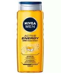 Dušo želė NIVEA Men, Active Energy, 500 ml