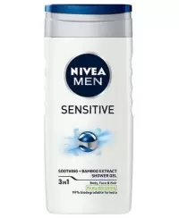 Dušo želė vyrams NIVEA Sensitive, 250 ml