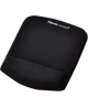 Fellowes | Mouse pad with wrist support PlushTouch | Mouse pad with wrist pillow | 238 x 184 x 25.4 mm | Black