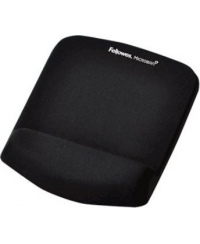 Fellowes | Mouse pad with wrist support PlushTouch | Mouse pad with wrist pillow | 238 x 184 x 25.4 mm | Black