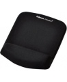 Fellowes | Mouse pad with wrist support PlushTouch | Mouse pad with wrist pillow | 238 x 184 x 25.4 mm | Black