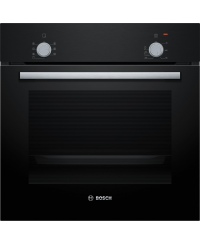 Bosch Oven | HBF010BA0 | 66 L | Electric | Manual | Knobs | Height 59.5 cm | Width 59.4 cm | Black