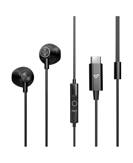 Energy Sistem Wired Earphones | EasyPods Type C | Built-in microphone | USB-C | Space