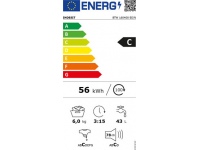 INDESIT | Washing machine | BTW L60400 EE/N | Energy efficiency class C | Top loading | Washing capacity 6 kg | 951 RPM | Depth 