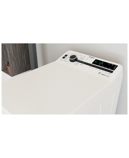 Whirlpool Washing Machine | TDLRB 7232BS EU | Energy efficiency class D | Top loading | Washing capacity 7 kg | 1200 RPM | Depth