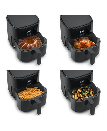 Caso Designer Air Fryer | AirFry 6.0 | Power 1700 W | Capacity 6 L | Black