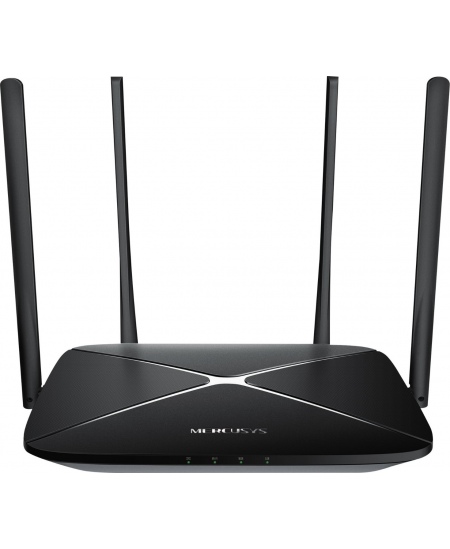 Mercusys AC1200 Wireless Dual Band Gigabit Router AC12G 802.11ac, 300+867 Mbit/s, 10/100/1000 Mbit/s, Ethernet LAN (RJ-45) ports