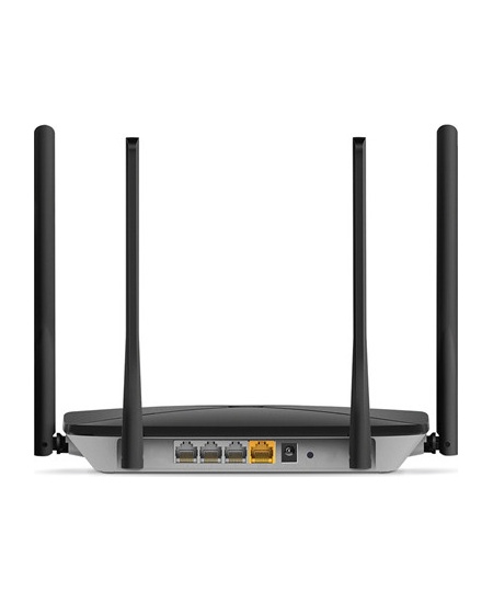Mercusys AC1200 Wireless Dual Band Gigabit Router AC12G 802.11ac, 300+867 Mbit/s, 10/100/1000 Mbit/s, Ethernet LAN (RJ-45) ports