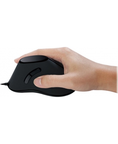 Logilink | Ergonomic Vertical Mouse | ID0158 | Optical | Wired | Black