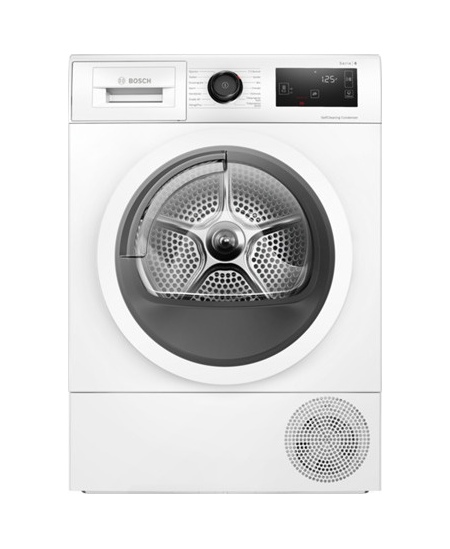 Bosch Dryer Machine with Heat Pump | WTU876IHSN | Energy efficiency class A++ | Front loading | 9 kg | LED | Depth 61.3 cm | Whi