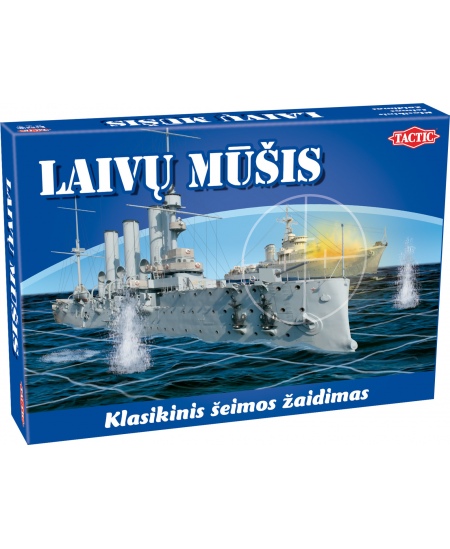 Žaidimas TACTIC „Laivų mūšis“ (Lietuvių kalba)