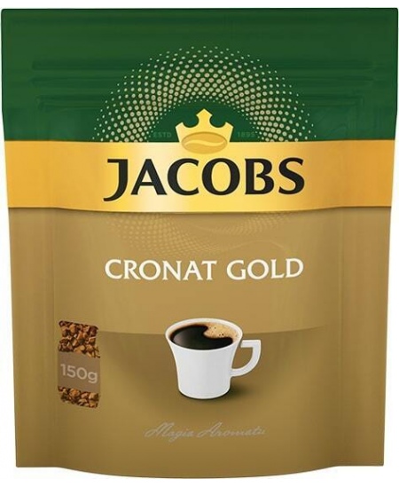 Tirpi kava JACOBS Cronat Gold, 150 g