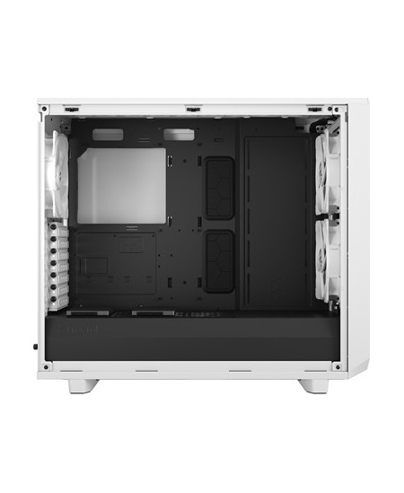 Fractal Design | Meshify 2 Lite TG Clear | Side window | White | E-ATX | Power supply included No | ATX