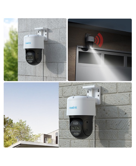 Reolink | 4K Dual-Lens Auto Tracking PoE Security Camera with Smart Detection | TrackMix Series P760 | PTZ | 8 MP | 2.8mm/F1.6 |