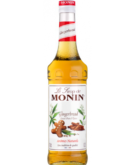 Imbierinių meduolių skonio sirupas MONIN, 700 ml