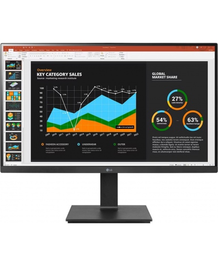 LG | 27BQ75QC-B | 27 " | IPS | 16:9 | 75 Hz | 5 ms | 2560 x 1440 pixels | 350 cd/m²