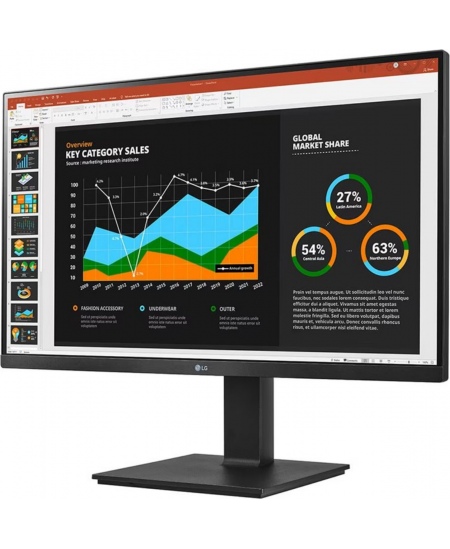 LG | 27BQ75QC-B | 27 " | IPS | 16:9 | 75 Hz | 5 ms | 2560 x 1440 pixels | 350 cd/m²