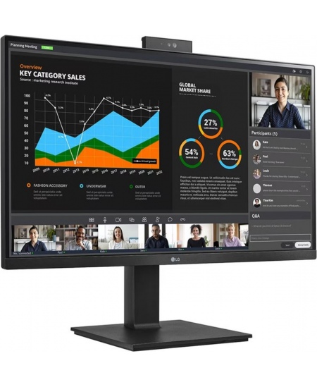 LG | 27BQ75QC-B | 27 " | IPS | 16:9 | 75 Hz | 5 ms | 2560 x 1440 pixels | 350 cd/m²