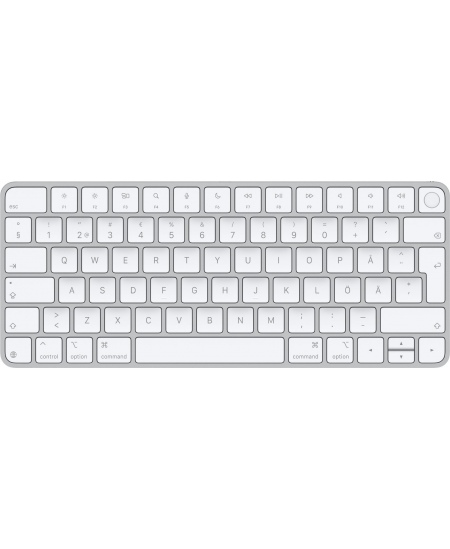 Apple Magic Keyboard with Touch ID | Compact Keyboard | Wireless | Swedish | White