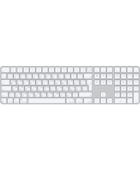 Apple Magic Keyboard with Touch ID and Numeric Keypad | Keyboard | Wireless | Russian | White