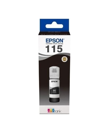 Epson 115 EcoTank (C13T07C14A) Rašalo papildymo buteliukas, Juoda
