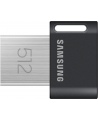 Samsung | FIT Plus | MUF-512AB/APC | 512 GB | USB 3.2 Gen 1 | Gray
