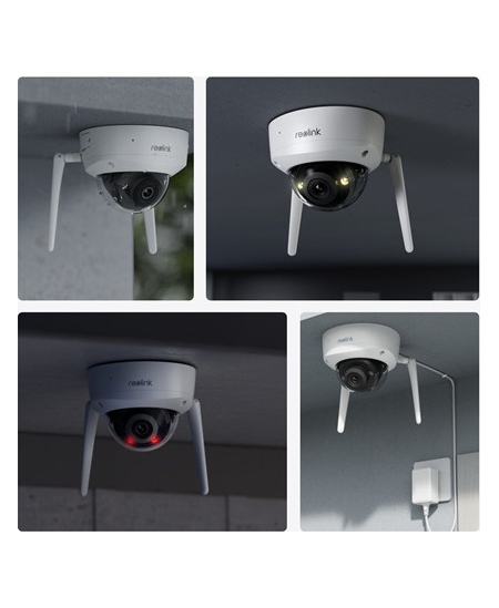 Reolink | 4K Ultra HD IK10 Vandal-Proof Camera | W437 | Dome | 8 MP | 2.7-13.5mm | IP67 | H.265 | Micro SD, Max. 256 GB