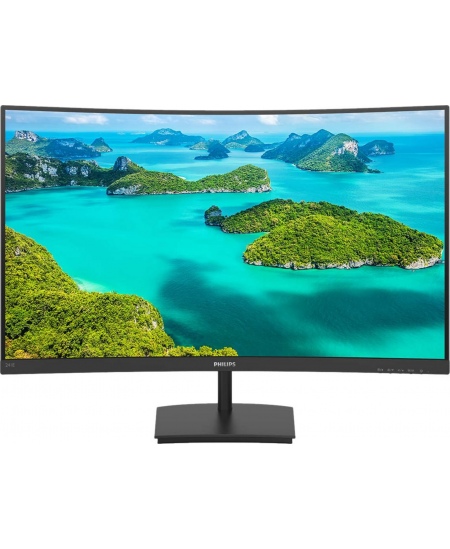 Philips | Curved LCD Monitor | 241E1SCA/00 | 24 " | VA | FHD | 16:9 | 75 Hz | 5 ms | 1920 x 1080 pixels | 250 cd/m² | HDMI