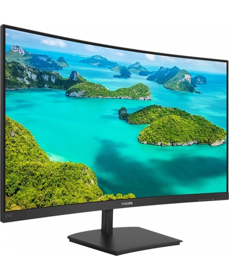 Philips | Curved LCD Monitor | 241E1SCA/00 | 24 " | VA | FHD | 16:9 | 75 Hz | 5 ms | 1920 x 1080 pixels | 250 cd/m² | HDMI