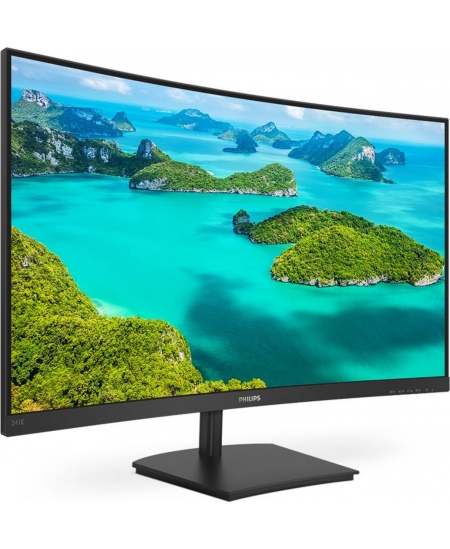 Philips | Curved LCD Monitor | 241E1SCA/00 | 24 " | VA | FHD | 16:9 | 75 Hz | 5 ms | 1920 x 1080 pixels | 250 cd/m² | HDMI