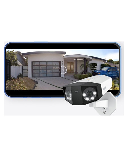Reolink | Dual-Lens PoE Security Camera with 180° Panoramic View | Duo Series P750 | Bullet | 16 MP | 2.8mm/F1.6 | Power over E